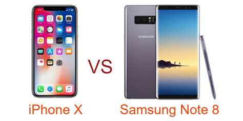 iPhone X VS Samsung Note 8 - Camera Comparison