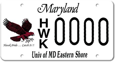 UMES License Plate | UMES NAA