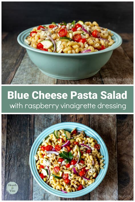 Blue Cheese Pasta Salad Recipe | Hearth and Vine