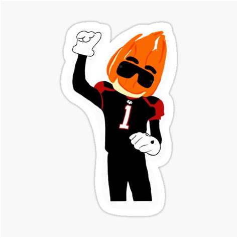 "Blaze Valdosta State Mascot" Sticker for Sale by alexlwhite21 | Redbubble