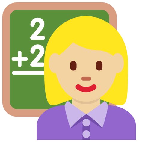 Teacher Emoji Transparent