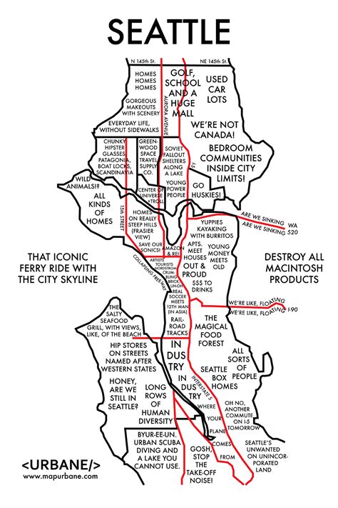 Seattle Neighborhoods – Beyond the Map | Home | Pinterest | Seattle and City