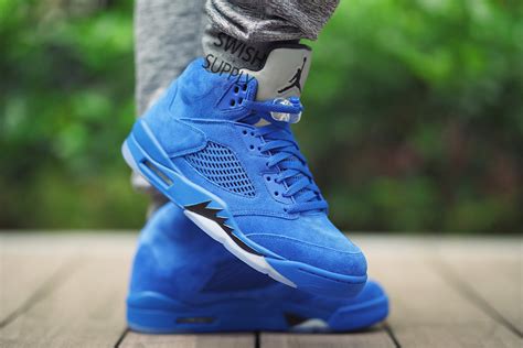 Air Jordan 5 Blue Suede Release Date - Sneaker Bar Detroit