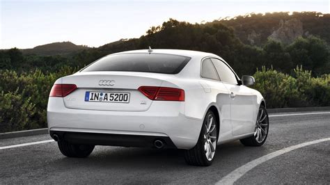 Wallpaper audi, a5, tdi, white, rear view hd, picture, image