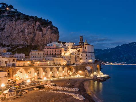 Atrani by Night | One of the many gorgeous townships on Ital… | Flickr