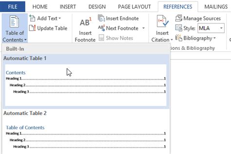 Word Tips: How to Create a Table of Contents in Word