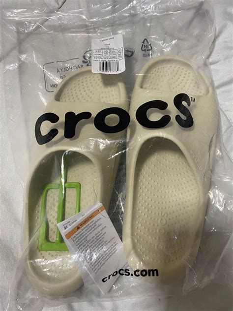 Mellow Slide Crocs, Men's Fashion, Footwear, Slippers & Slides on Carousell