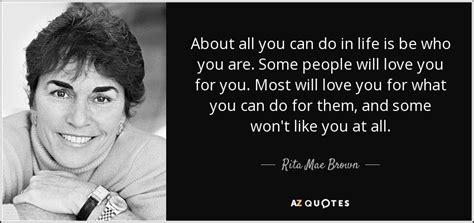 TOP 25 QUOTES BY RITA MAE BROWN (of 242) | A-Z Quotes