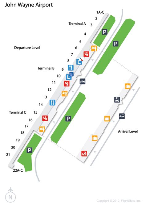 Map Of John Wayne Airport - China Map Tourist Destinations