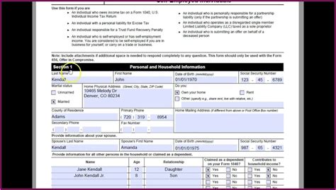 Fillable Form 433 D - Printable Forms Free Online