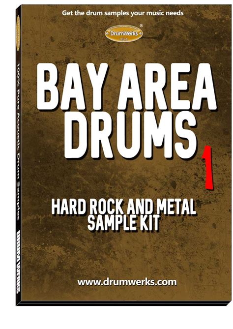 Bay Area 1 | Metal Drum Samples Complete Drum Kit, Cymbals