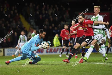 SERGIO ROMERO MANCHESTER UNITED COMES OFF Editorial Stock Photo - Stock ...