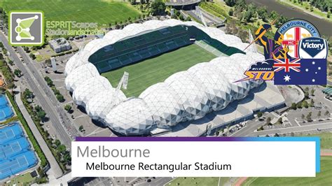 Melbourne Rectangular Stadium Melbourne City FC, Melbourne Victory FC ...