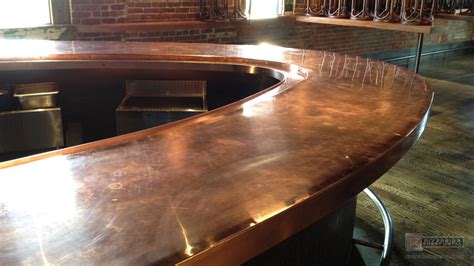 Copper Counter Tops - Kitchen, Island, Bars - Boston - MA