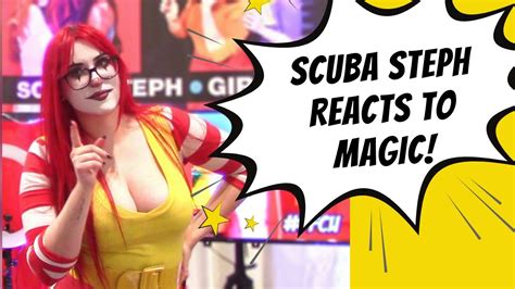 Ronda aka Scuba Steph Reacts to Magic! - YouTube