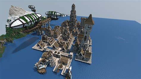 Steampunk City Minecraft Map