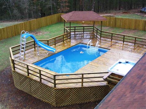 10 Unique In Ground Pool Deck Ideas 2024