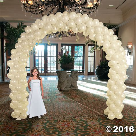 Balloon Frame Arch | Oriental Trading | Balloon arch diy, Wedding balloon decorations, Balloon ...