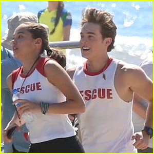 Ricardo Hurtado & Breanna Yde Film ‘Malibu Rescue’ At The Beach! | Abby Donnelly, Breanna Yde ...