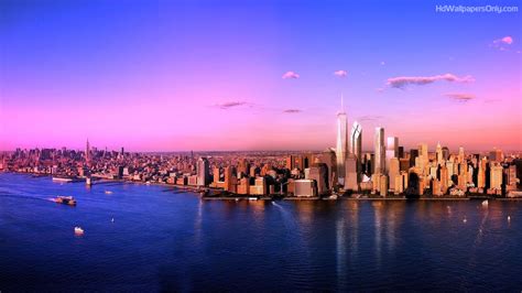 New York City Skyline Wallpapers High Quality | Download Free