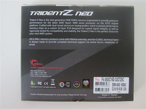 G.Skill Trident Z Neo Series 32GB RAM « Blog | lesterchan.net