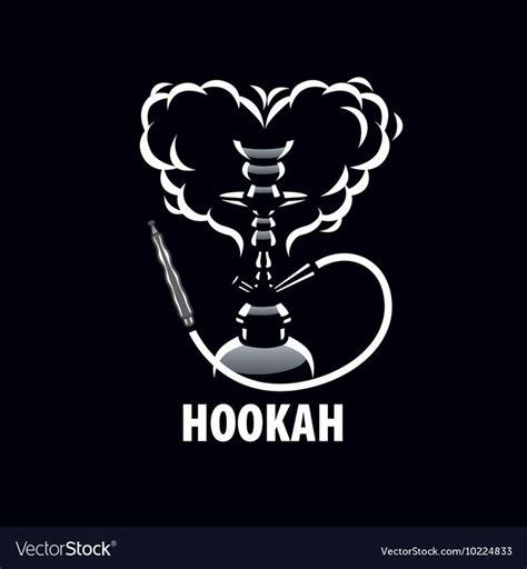 logo design template hookah. Vector illustration of icon. Download a ...