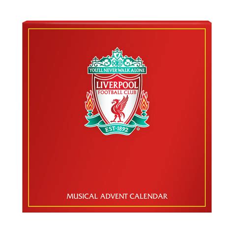 Liverpool F.C. Music Box Advent Calendar By My Design Co.