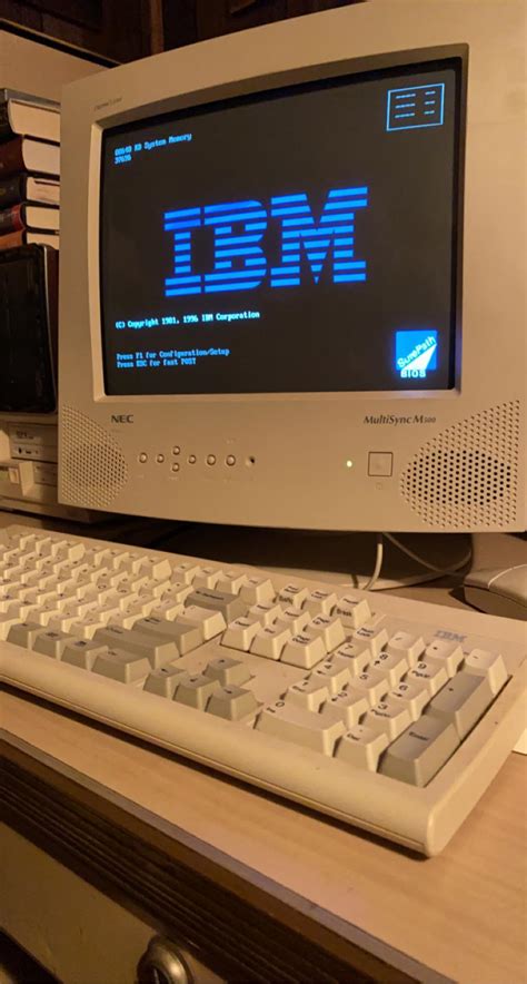 IBM computer from the 90s still up and running! : r/nostalgia