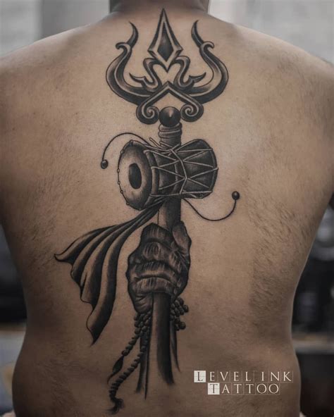 Details 59+ lord shiva tattoo on back best - in.cdgdbentre