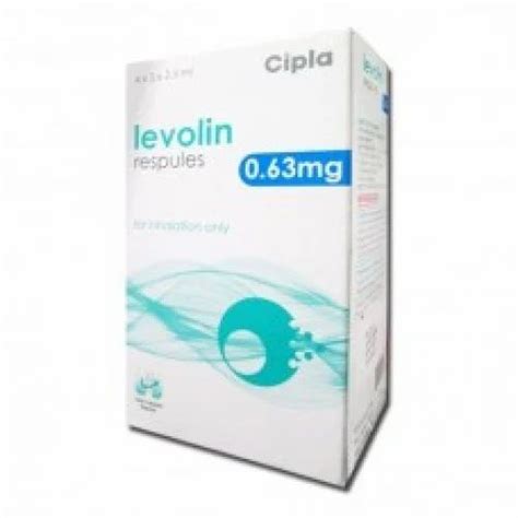 Export Levolin Respules, Packaging Size: 1.25 Mg X 2.5 Ml, Rs 24.50 ...