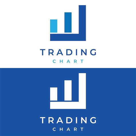 Premium Vector | Trading logo template design showing stock increase charts Logo for online ...