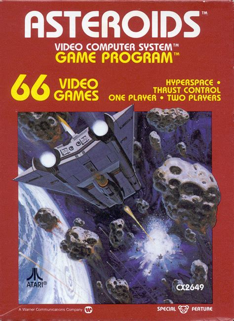Asteroids - Atari 2600 ROM - Download