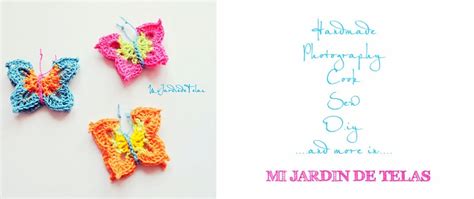 Mi Jardín de Telas: BANDERINES DE CROCHET CON PATRON DE REGALO