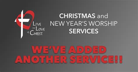 Added Service During Christmas - St. Timothy Lutheran Church ...