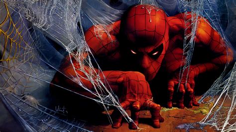 Wallpaper : Spider Man, spiderman, web, ART 1920x1080 - 4kWallpaper ...