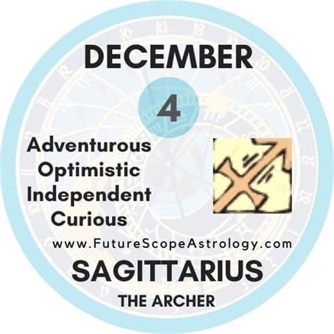 December 4 Zodiac (Sagittarius) Birthday Personality, Birthstone ...