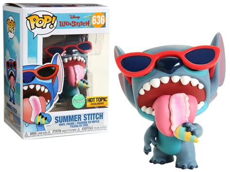 Funko Disney Lilo Stitch POP Disney Summer Stitch Exclusive Vinyl ...