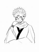 Jujutsu Kaisen coloring Pages  SeaColoring sketch template
