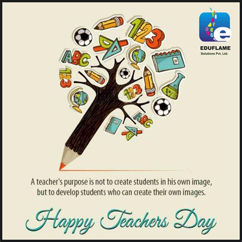 Eduflame wishes everyone a very Happy Teacher's Day. #Teachersday #Studyabroad | Atividades de ...