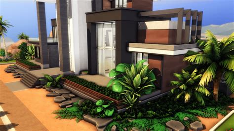 Super Modern Mansion by plumbobkingdom at Mod The Sims 4 » Sims 4 Updates