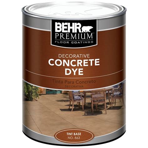 BEHR 1 qt. Tint Base Concrete Dye-86304 - The Home Depot