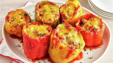 Slow-Cooker Stuffed Peppers | Recipe | Slow cooker stuffed peppers ...