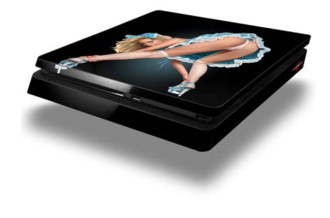 Sony PS4 Slim Console Skins Alice Pinup Girl | uSkins