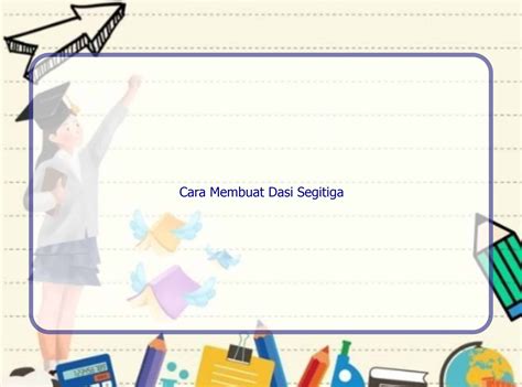 Cara Membuat Dasi Segitiga | Rintik Sedu