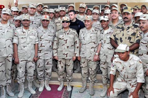 Egypt’s Sisi Visits North Sinai as Commander-in-Chief in Military ...