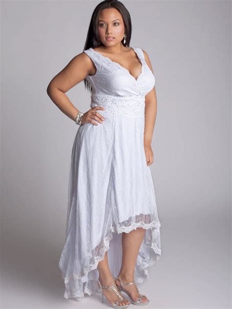 plus size white cocktail dresses