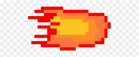 Fireball Pixel Art