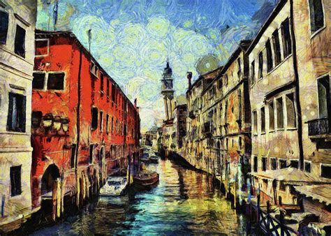 Colors of Venezia Digital Art by Cesare Scarselletti | Fine Art America