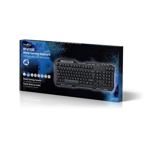 Wired Gaming Keyboard | USB 2.0 | Membrane Keys | LED | US ...