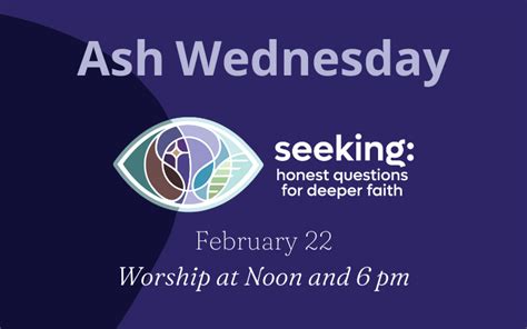 Ash Wednesday 2023 – 6 pm – St. John’s UMC